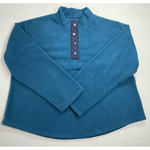 Draper James Sweaters - Draper‎ James Turtleneck Pullover Fleece Size XXL